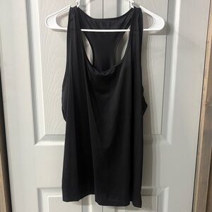 EUC Ideology Women's Black Racerback Tank Top Women’s 2X p2p 23”